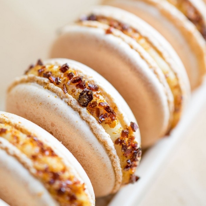 macaron - Recette Macaron Crème Brûlée